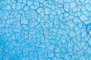 Blue cracked surface white background - cracked free wallpaper