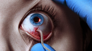 Woman blue eye blue object - a blue object free wallpaper