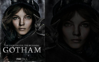 Woman cat helmet poster international - the movie free wallpaper