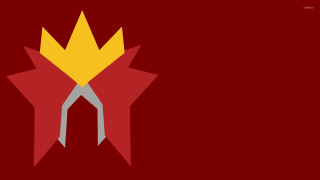 Red yellow star scissors image - aaron douglas free wallpaper