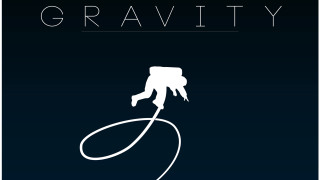 Gravity white octopus black background - graphic novel free wallpaper