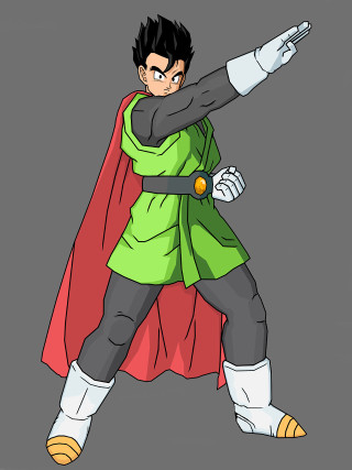 Son gohan saiyan armor spiked - cell free wallpaper