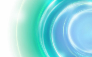 Blue green background circular design 2 - c4d free wallpaper