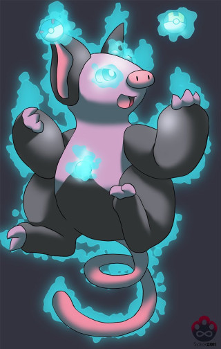 Cartoon character pink black outfit - cat free wallpaper