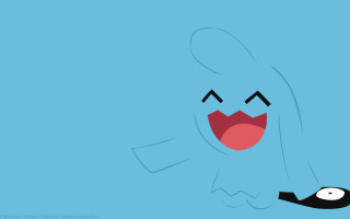 Cartoon character mustache wide open - cheerful free wallpaper