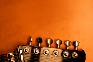 Guitar neck knobs yellow wall - eric taylor free wallpaper