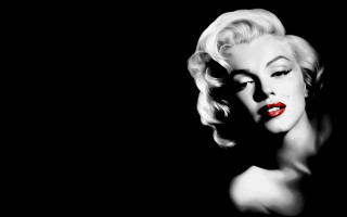 Black white woman red lipstick - photo of a woman free wallpaper