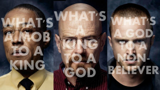 Three men beard expressions letterism - epic composition free wallpaper