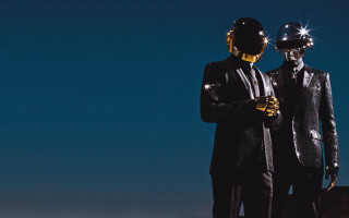 Men suits helmets standing hands - their hipss free wallpaper