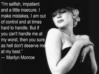 Marilyn monroe self love black - realism free wallpaper