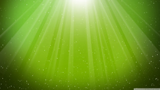 Green background bright light stars - digital free wallpaper for desktop