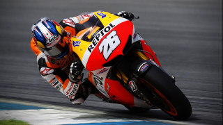 Person motorcycle race track helmet 2 - his hand free wallpaper