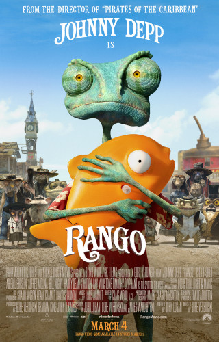 Rango movie poster man fish - free sci-fi wallpaper