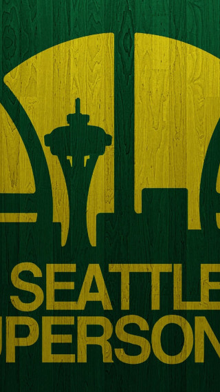 Seattle supersonic poster wallpaper green - regionalism free wallpaper