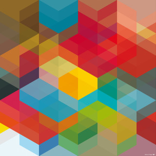 Colorful abstract background squares different - geometric abstract art free wallpaper