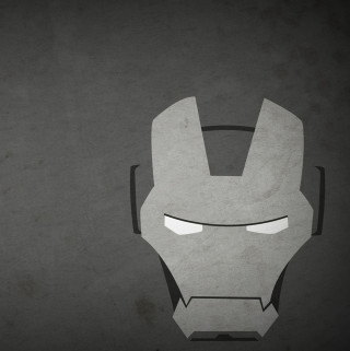 Stylized iron man mask dark - marvel free wallpaper
