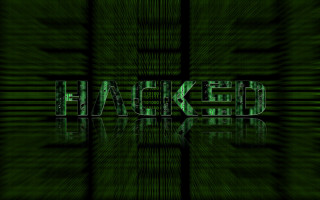 Green background hackr reflection center - dark background free wallpaper