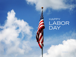 Flag labor day happy sky - happy free wallpaper