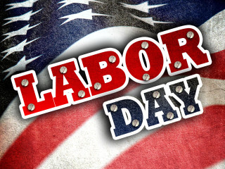Labor day sign american flag - background free wallpaper