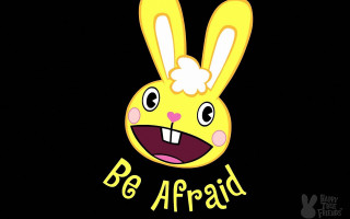 Cartoon bunny big smile be - a big smile free wallpaper