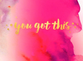 Pink yellow inspirational typographic poster - inspirational free wallpaper