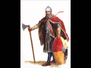 Medieval man costume shield sword - a shield free wallpaper