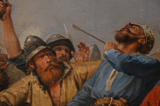 Man sword bearded man sword - a sword and a man free wallpaper