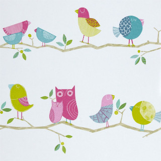 Birds branch leaves group sitting - bird free wallpaper