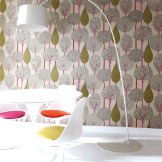 White table lamp wallpaper trees - bright free wallpaper