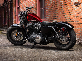 Red motorcycle brick building red - cafer bater free wallpaper