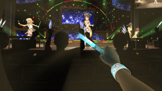 Person holding nintendo wii controller - a band free wallpaper