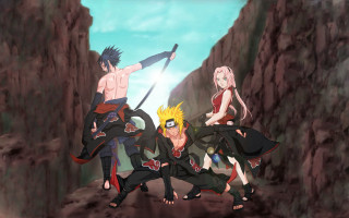 Cave group people swords holding - the other hand free wallpaper