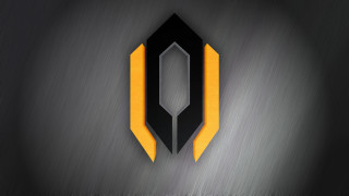 Black yellow logo yellow arrow - a yellow arrow free wallpaper