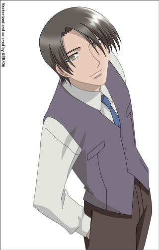 Man tie vest hands hips - a character portrait free wallpaper