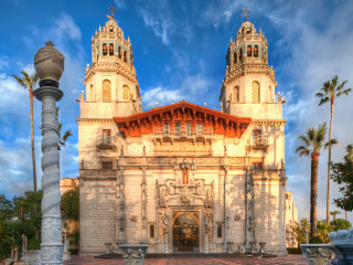 Large building two towers clock 5 - ambrose mccarthy patterson free wallpaper