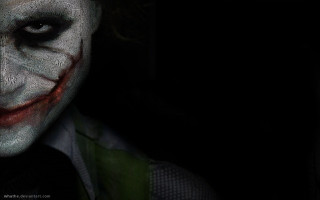 Creepy man green vest black - sinister free wallpaper