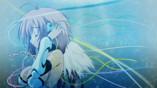 Woman glasses water wings night - long hair and glasses free wallpaper