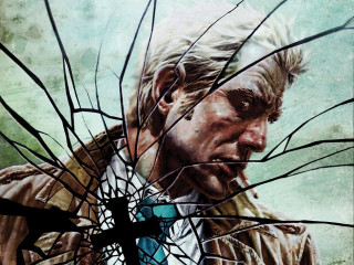 Man broken neck tie glass - western free wallpaper