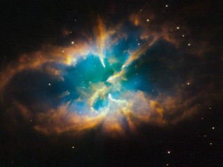 Colorful star black sky filled - a black sky free wallpaper