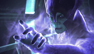 Male character purple costume serious - male free wallpaper