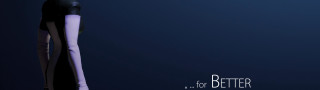Woman black dress white collar - f 8 aperture free wallpaper