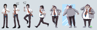 People poses ties man shirt - ross free wallpaper