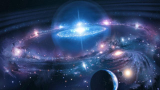 Large bright star sky bright 2 - space free wallpaper