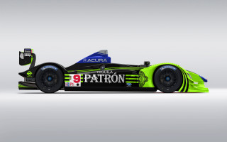 Green race car stripe cobra - concept design free wallpaper
