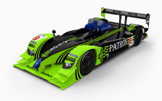 Green race car blue black - digital free wallpaper for desktop