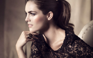 Woman black lace top ring - bettina heinenayech free wallpaper