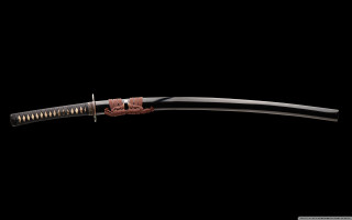 Sword black handle brown blade - unreal engine 5 free wallpaper