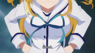 Blonde girl white shirt blue 2 - ayo free wallpaper
