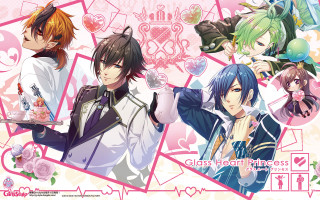 Anime characters tray food cake - glass free wallpaper