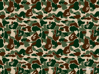 Camouflage brown green pattern texture - a camouflage pattern free wallpaper